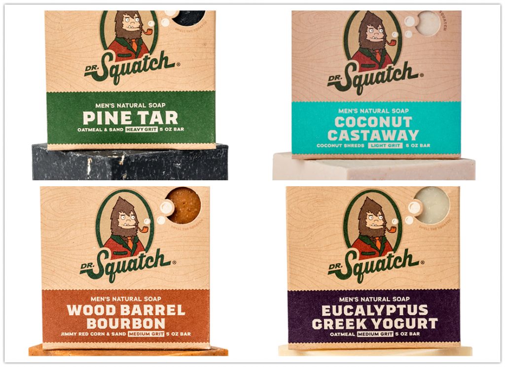 9 Natural Manly Soaps from Dr. Squatch